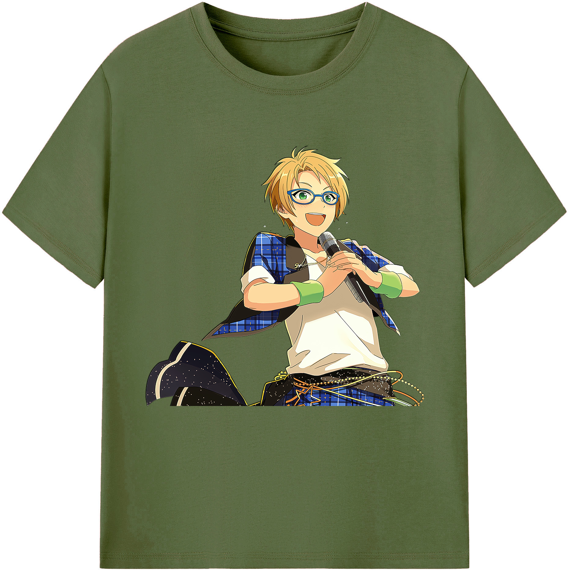 （画像用） あんさんぶるスターズ! Ensemble Stars 綿100％半袖Tシャツ（フロントプリント）